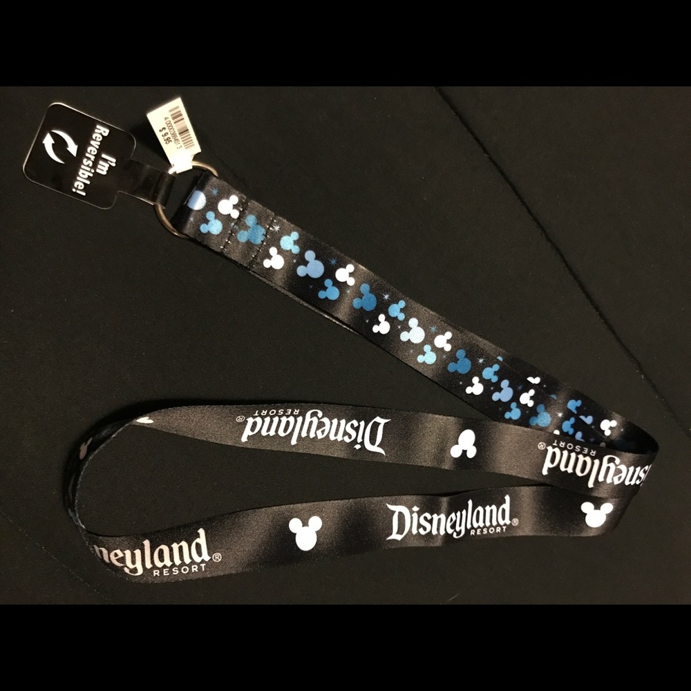 disneyland keychain lanyard
